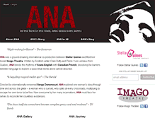 Tablet Screenshot of ana.stellarquines.com